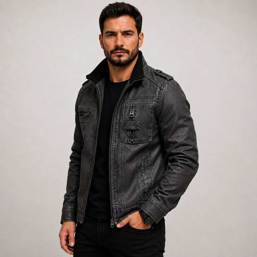 Lederjacke Arlberg — Model