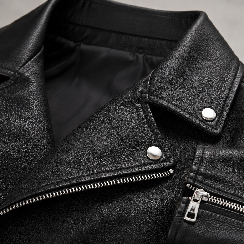 Bikerjacke Saalbach – Detailaufnahme