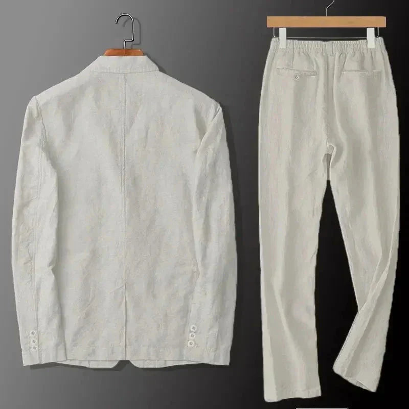 Elegantes Leinen-Set