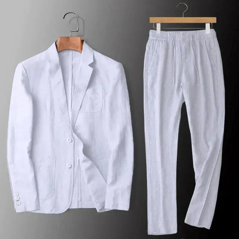 Elegantes Leinen-Set