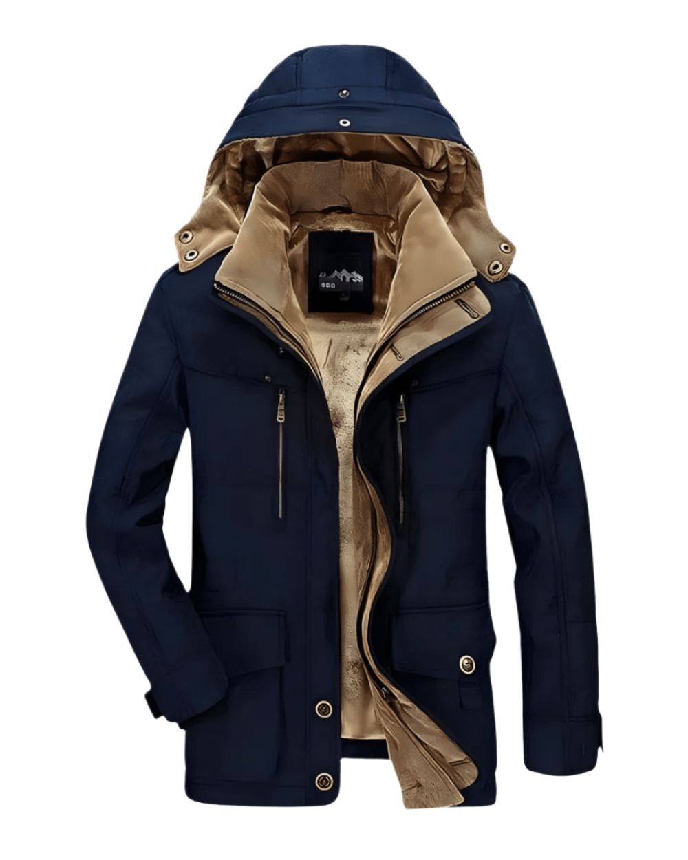 Gefütterte Winterjacke