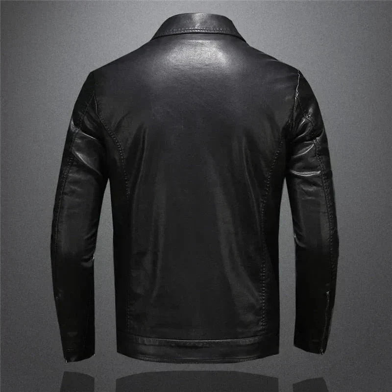 Jacke aus veganem Leder