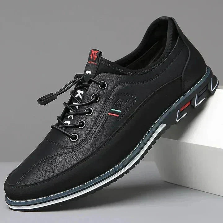 Lässige Lederschuhe