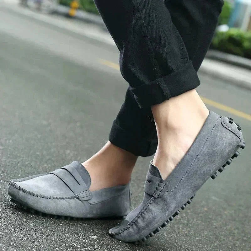 Lässige Wildleder-Loafer