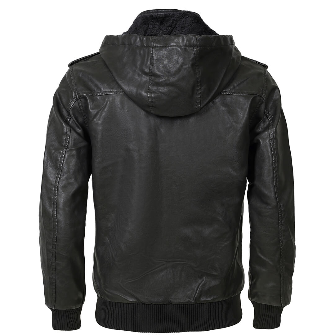 Lederjacke Seefeld – Schwarz