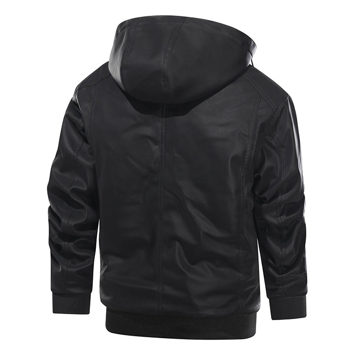 Lederjacke Zillertal – Schwarz