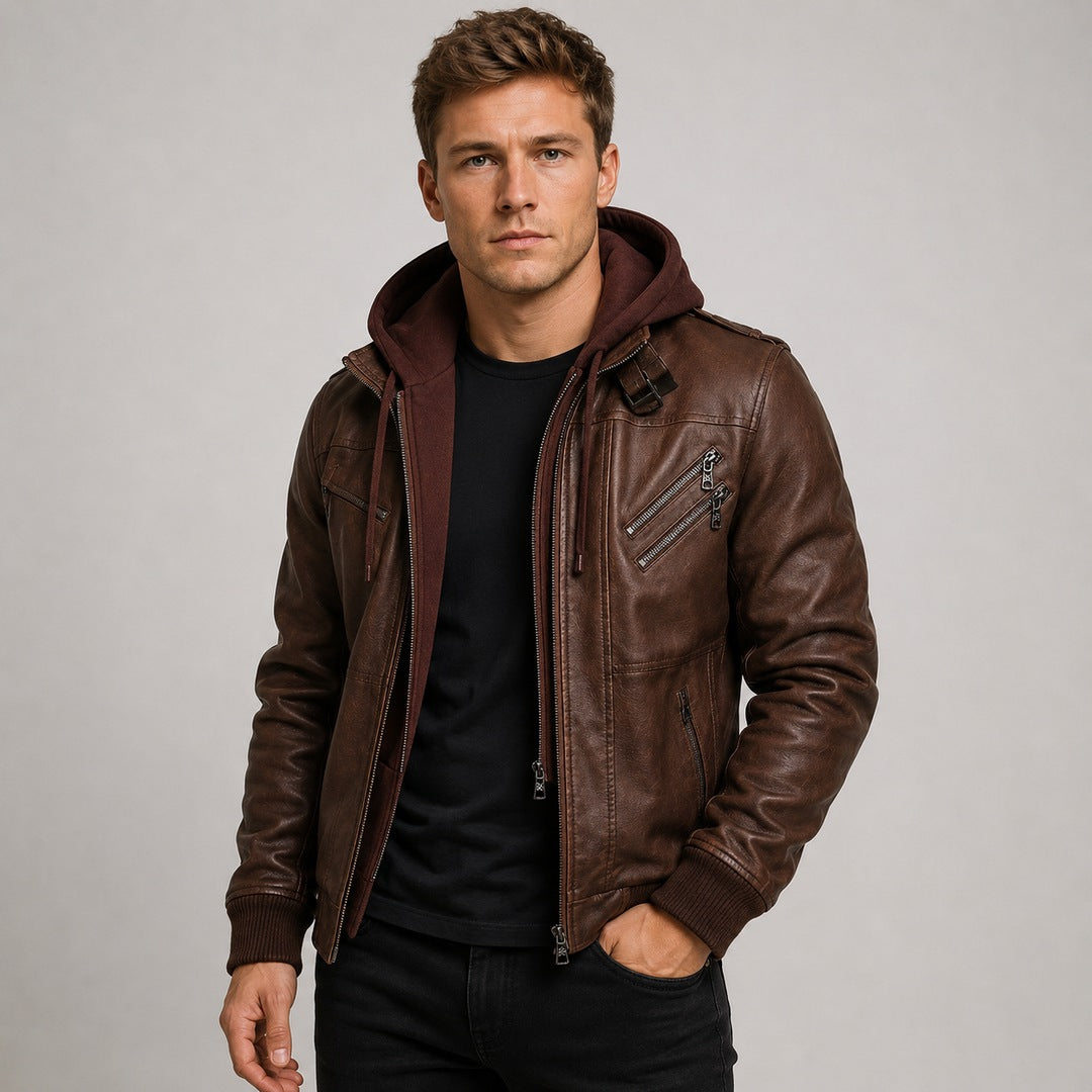 Lederjacke Sölden — Model