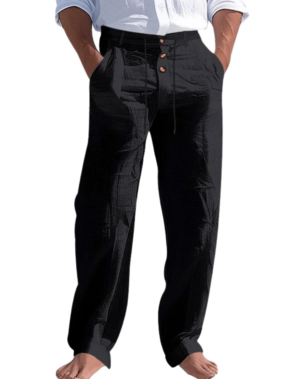Sommerhose aus Leinen