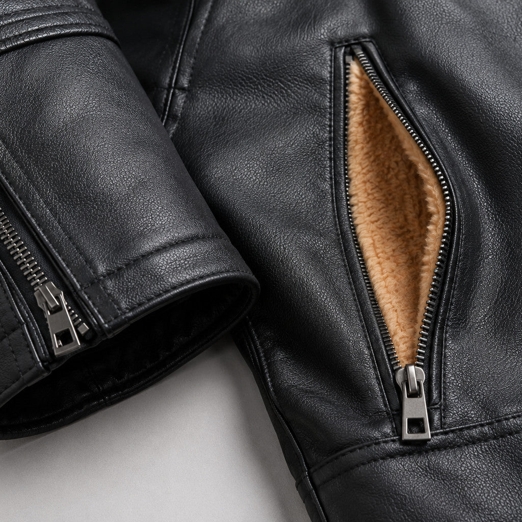 Bikerjacke Obertauern – Detailaufnahme