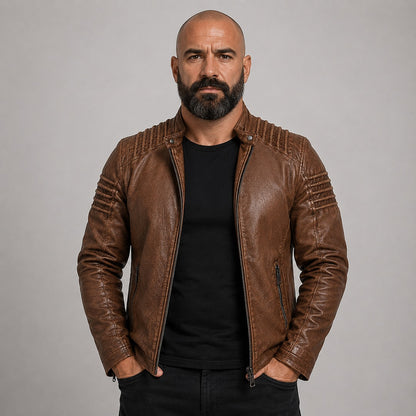 Lederjacke Dachstein — Model