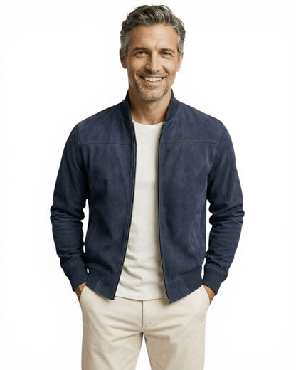 Elegante Wildlederjacke