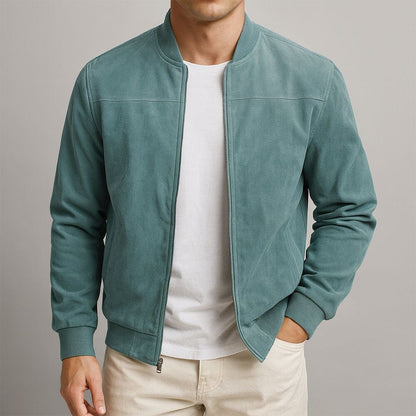 Elegante Wildlederjacke