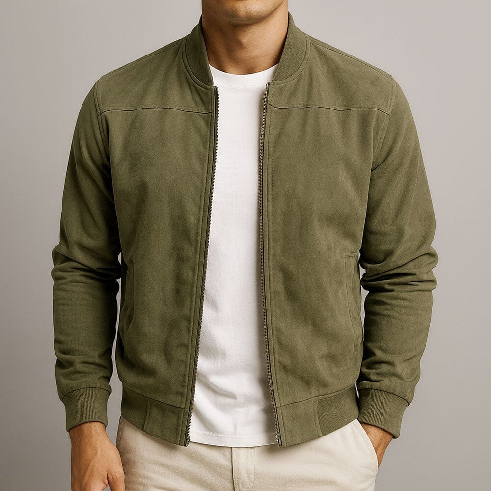 Elegante Wildlederjacke