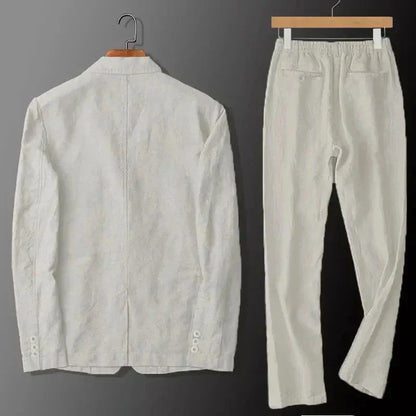 Elegantes Leinen-Set