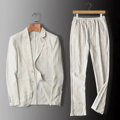 Elegantes Leinen-Set