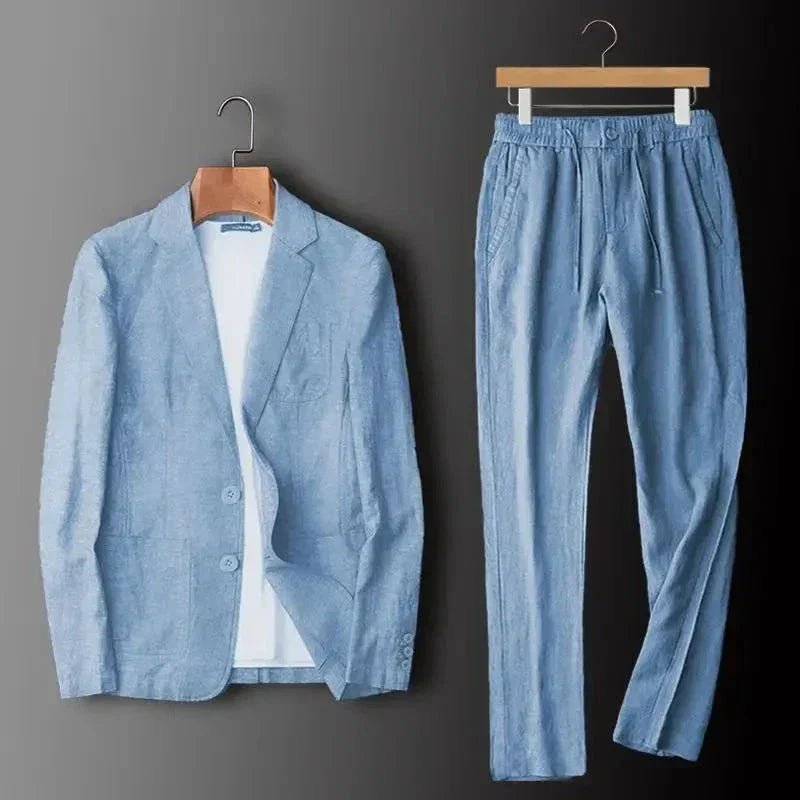 Elegantes Leinen-Set