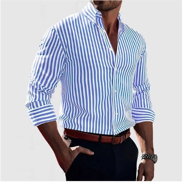 Elegantes Streifenhemd