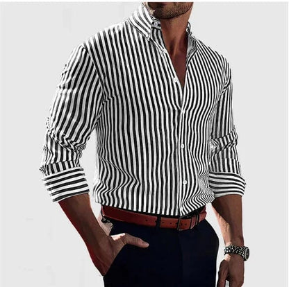 Elegantes Streifenhemd