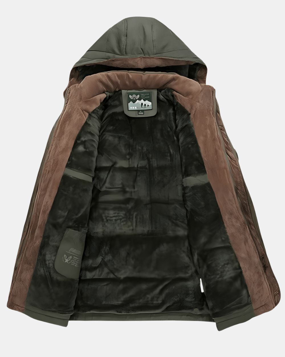 Gefütterte Winterjacke