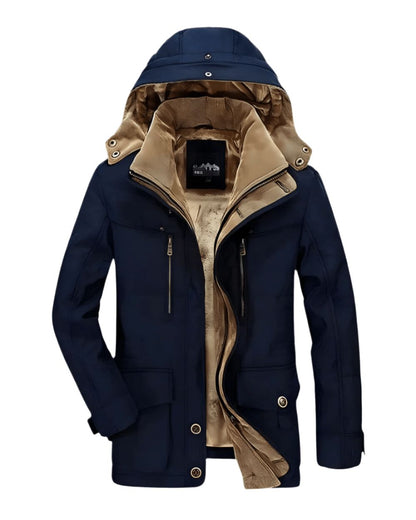 Gefütterte Winterjacke
