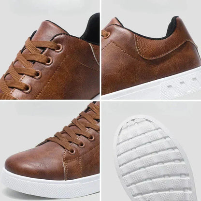 Klassische Ledersneaker