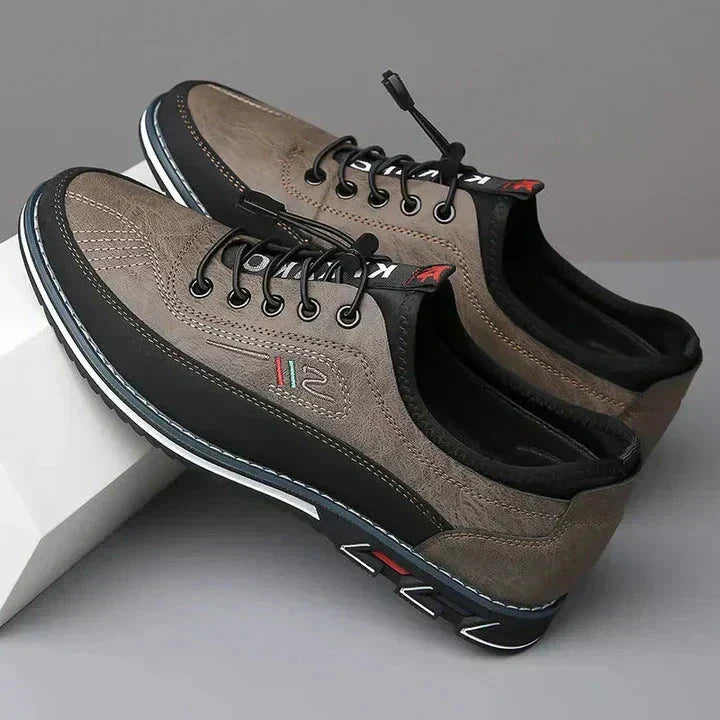 Lässige Lederschuhe