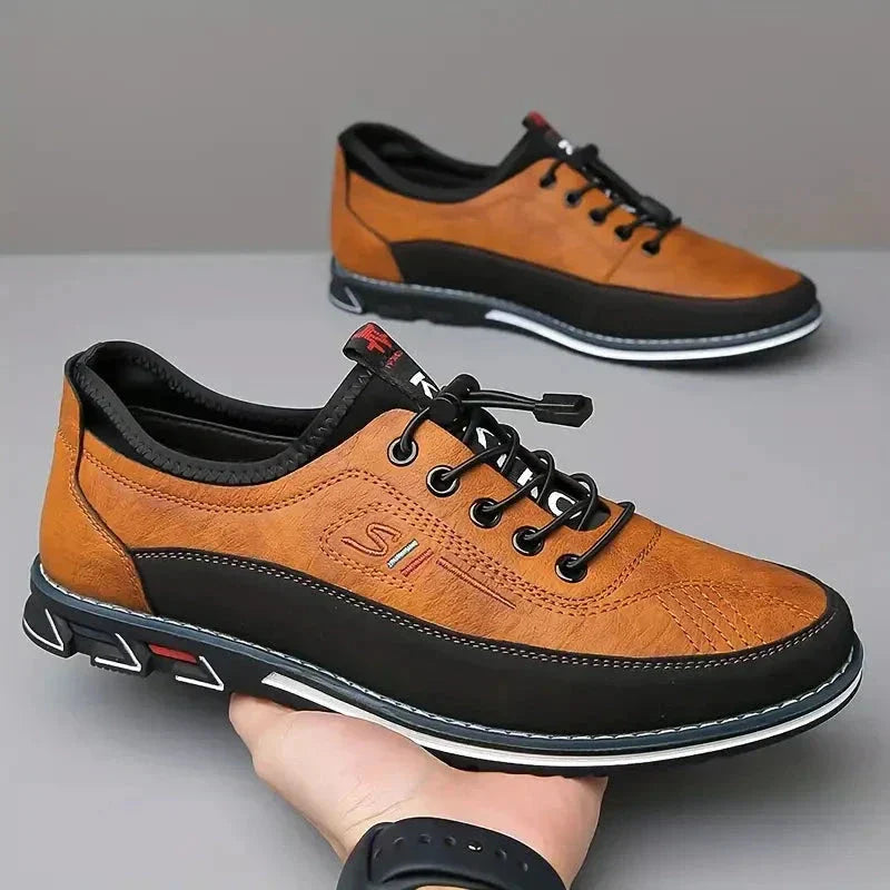 Lässige Lederschuhe