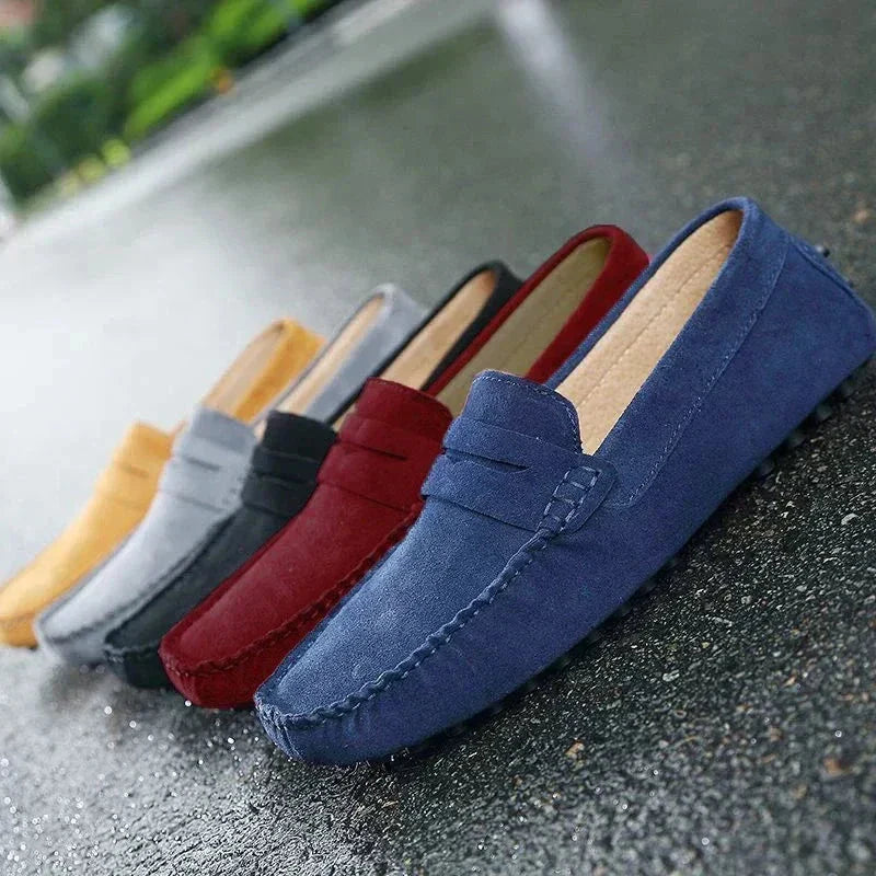 Lässige Wildleder-Loafer