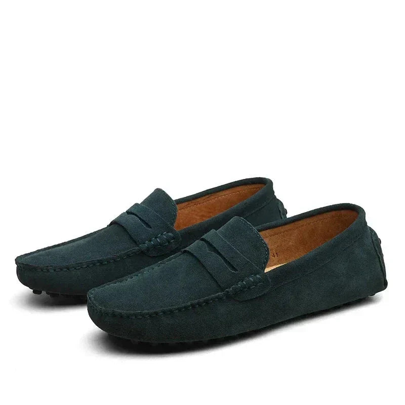 Lässige Wildleder-Loafer