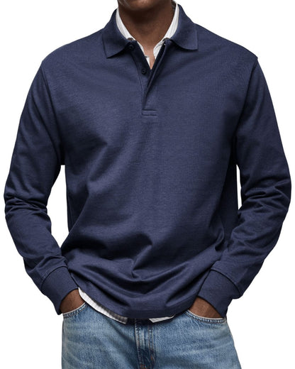 Lässiger Polo-Pullover