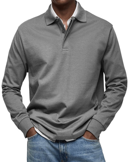 Lässiger Polo-Pullover