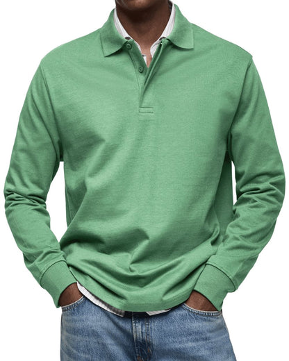 Lässiger Polo-Pullover