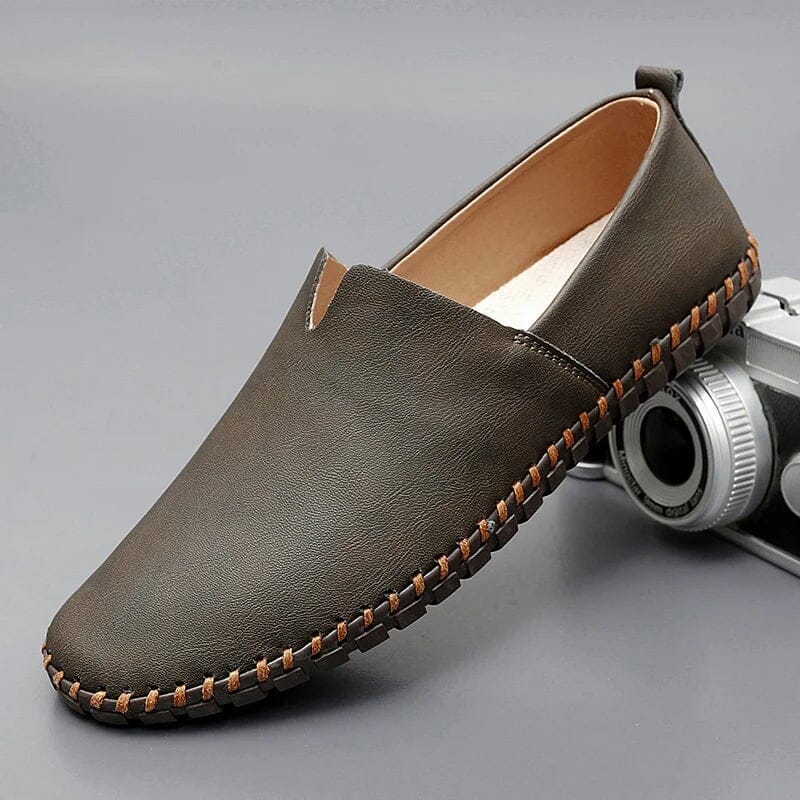 Leder-Loafer Santorin