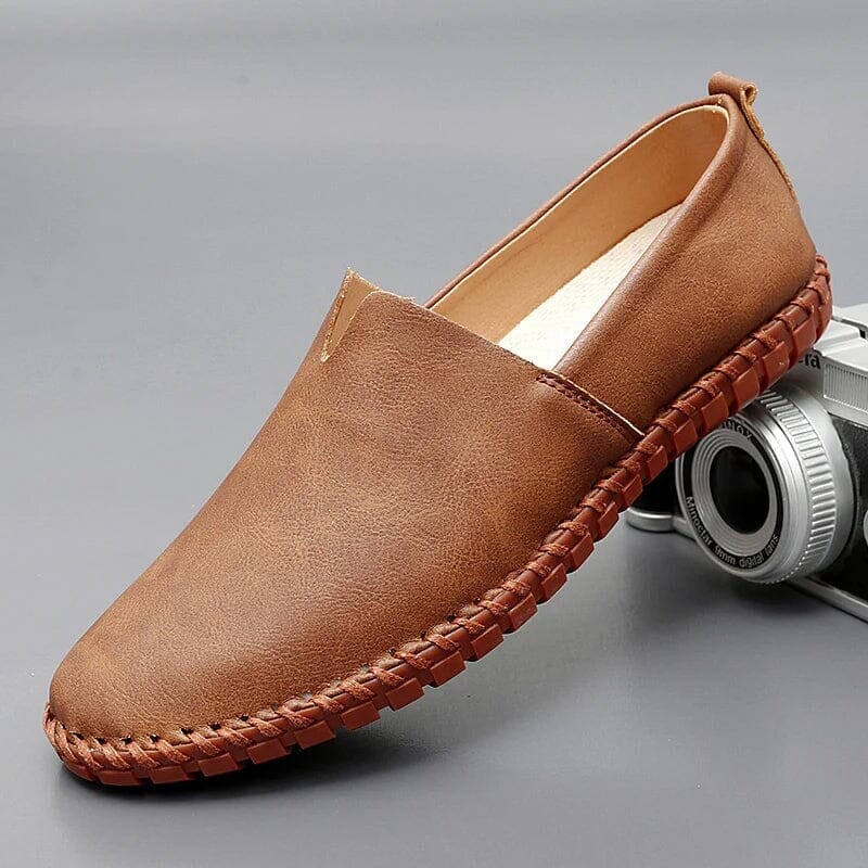 Leder-Loafer Santorin