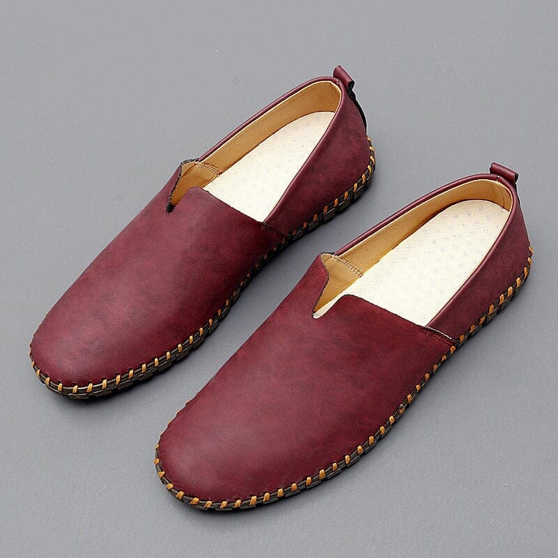 Leder-Loafer Santorin