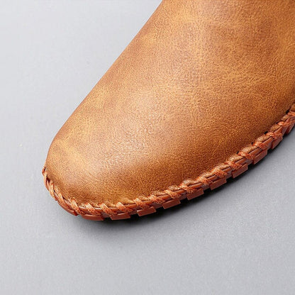 Leder-Loafer Santorin