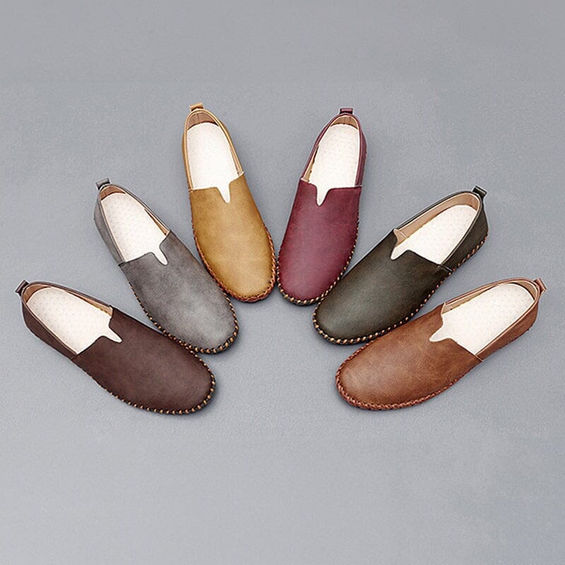 Leder-Loafer Santorin