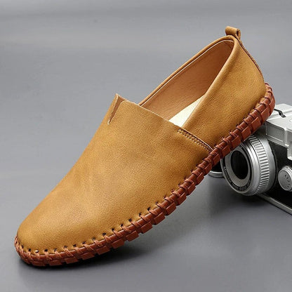 Leder-Loafer Santorin