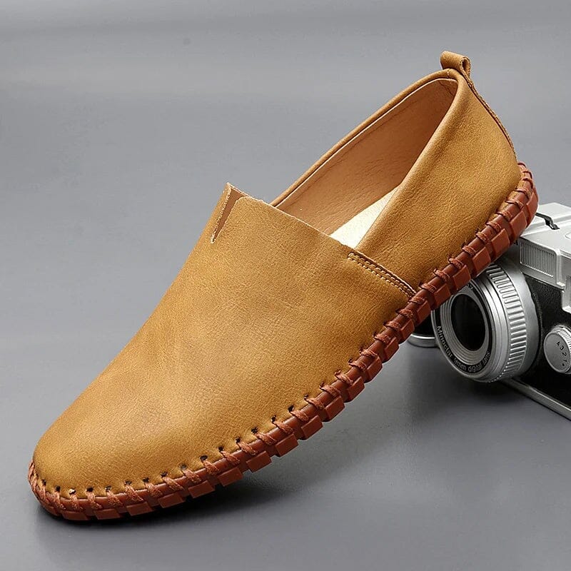 Leder-Loafer Santorin