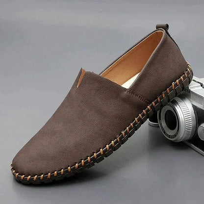 Leder-Loafer Santorin