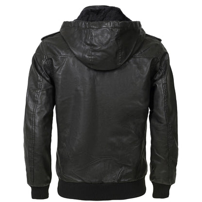 Lederjacke Seefeld – Schwarz