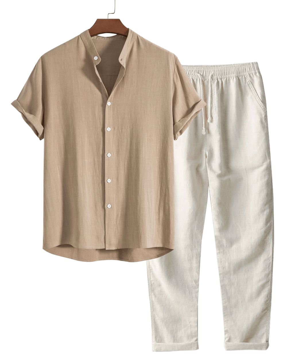 Leichtes Leinen-Outfit