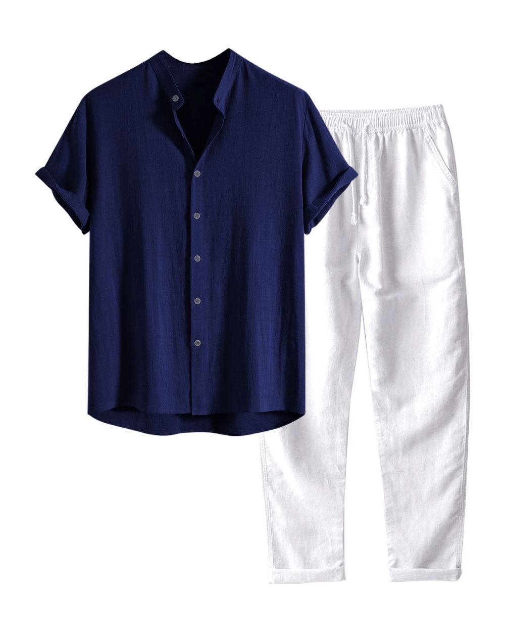 Leichtes Leinen-Outfit