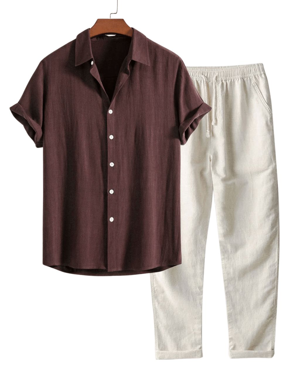 Leichtes Leinen-Outfit