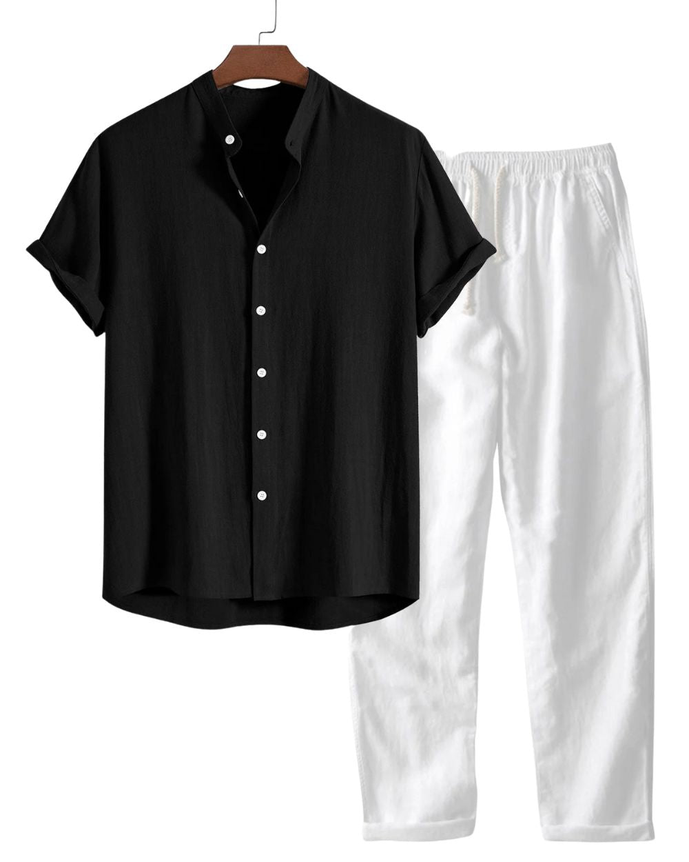 Leichtes Leinen-Outfit