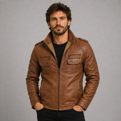 Bikerjacke Obertauern — Model