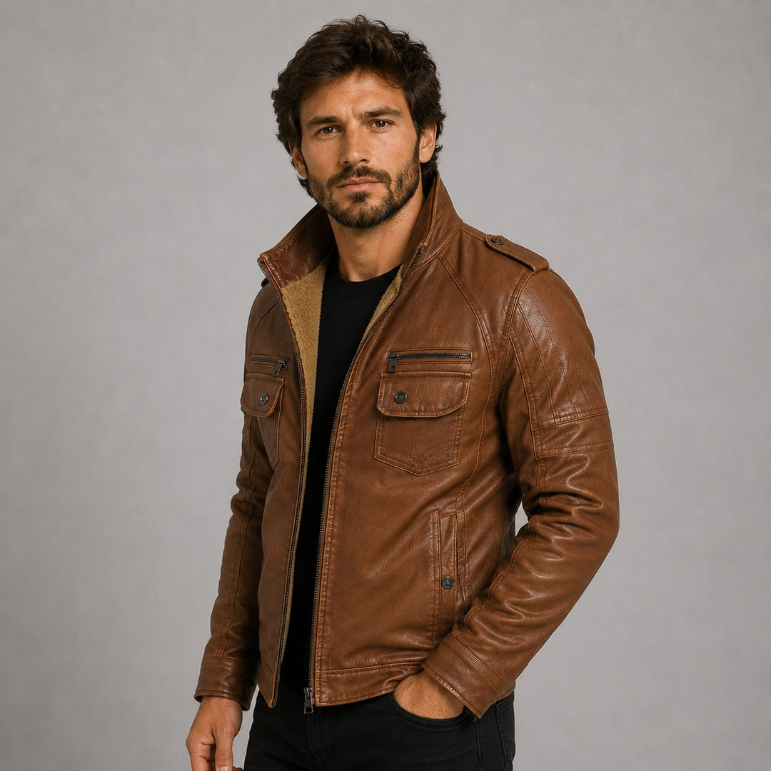Bikerjacke Obertauern — Model