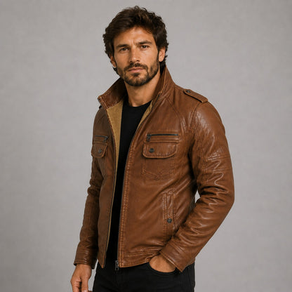 Bikerjacke Obertauern — Model