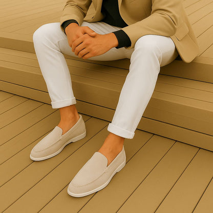 Schicke Wildleder-Loafer