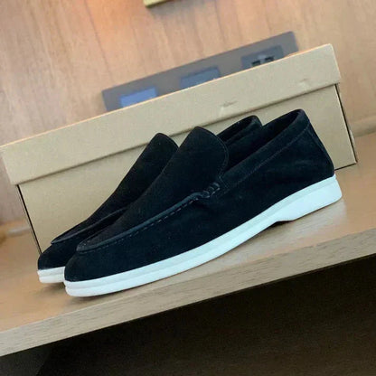 Schicke Wildleder-Loafer